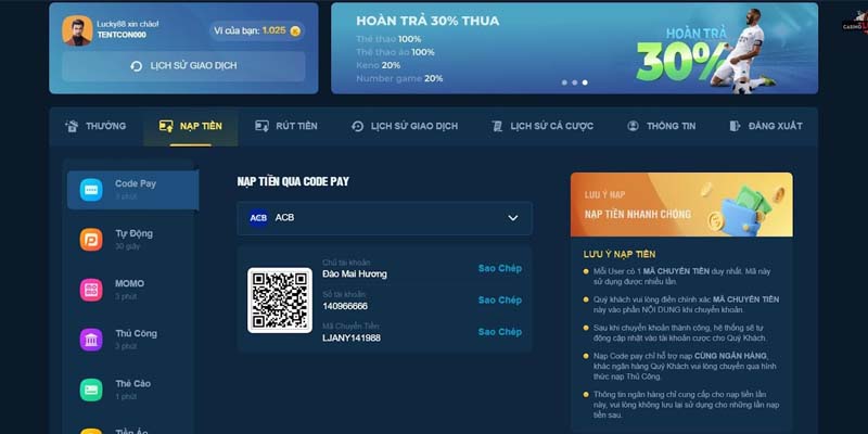 Hướng dẫn các bước một cách nhanh nhất tại trang web