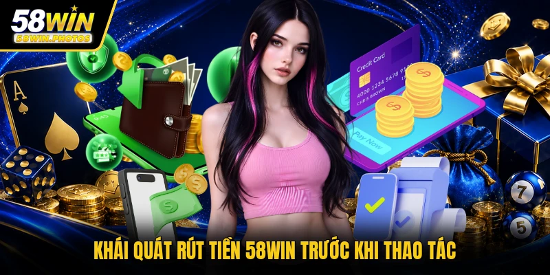 Khái quát rút tiền 58WIN trước khi thao tác